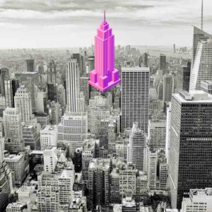 PHOTO New York Ville New York illustrée