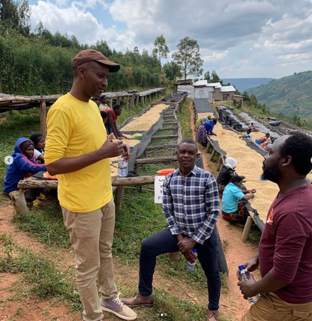 ferme de café de spécialité au Rwanda