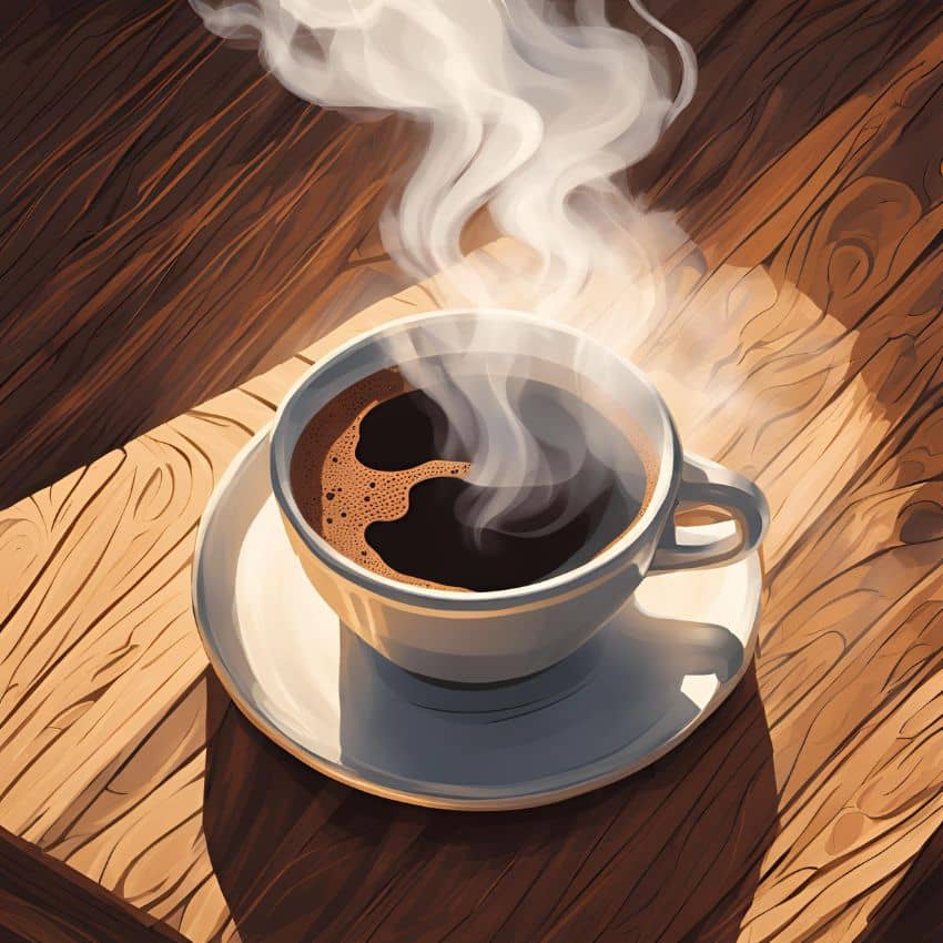 Hausse du prix de notre tasse de café tasse de café illustrée