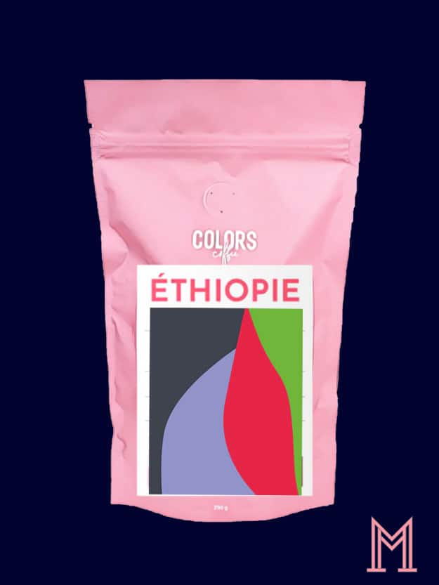COLORS COFFEE - CAFÉ D'ÉTHIOPIE - SIDAMO