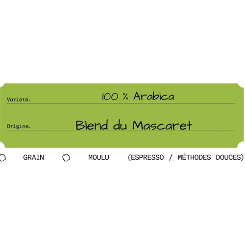 CAFÉ GARDO - BLEND DU MASCARET