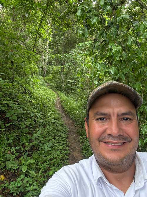 Photo de Juan Carlos producteur au Mexique de café