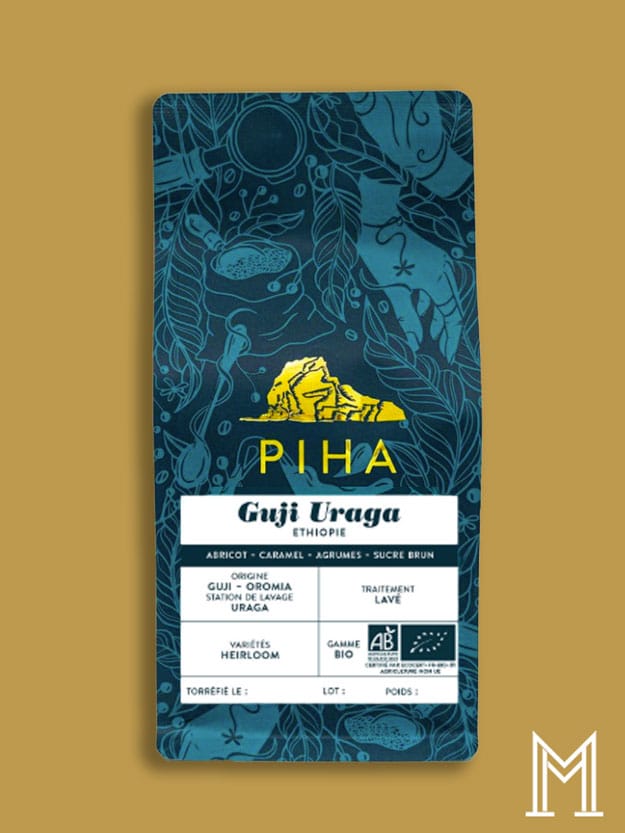 Café de spécialité d'Éthiopie de Piha - Guji - Uraga